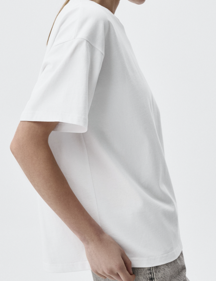 5802010237 Շապիկ կիսաթև  KATE OVERSIZE FIT